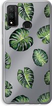 Case Company® - Huawei P Smart (2020) hoesje - Tropische bladeren - Soft Cover Telefoonhoesje - Bescherming aan alle Kanten en Schermrand