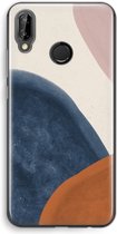 Case Company® - Huawei P20 Lite hoesje - Geo #1 - Soft Cover Telefoonhoesje - Bescherming aan alle Kanten en Schermrand