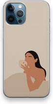 Case Company® - iPhone 12 Pro hoesje - Fresh coffee - Soft Cover Telefoonhoesje - Bescherming aan alle Kanten en Schermrand