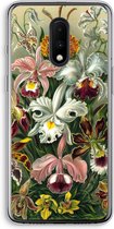 Case Company® - OnePlus 7 hoesje - Haeckel Orchidae - Soft Cover Telefoonhoesje - Bescherming aan alle Kanten en Schermrand