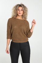 Cassis Dames Trui in fantasietricot - Trui - Maat L/XL