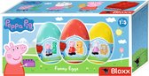 BIG-Bloxx Peppa Pig Funny Eieren Box - Constructiespeelgoed