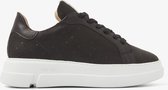 VIA VAI Blue Maze Sneakers - Leer - Zwart - Maat 39