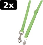 2x MACLEATHER LOOPL GROEN 20MMX120CM