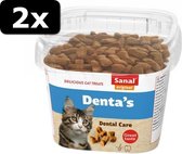 2x SANAL CAT DENTA'S CUP 75GR