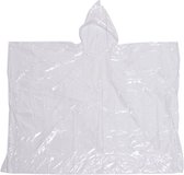 regenponcho 127 x 203 cm transparant one-size