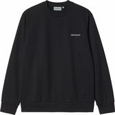 Carhartt Script Embroidery Sweat Black