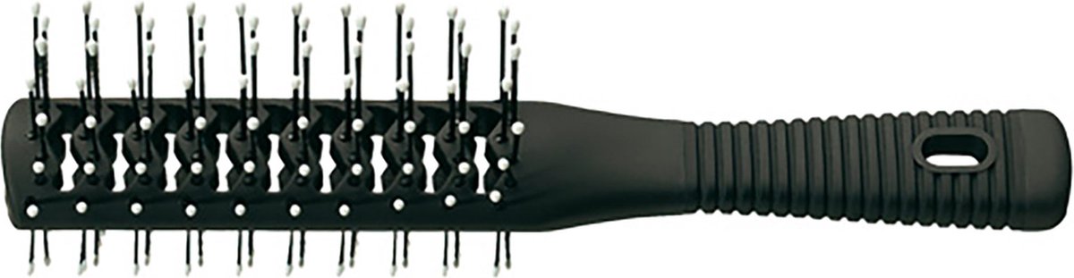 Comair - Tunnelborstel Rubberize - Zwart