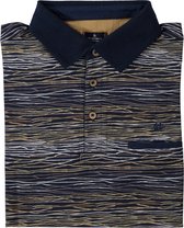 Fellows United Korte mouw Polo shirt - 21.3612 Marine (Maat: 4 XL)