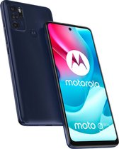 Motorola Moto G60S Smartphone 128 GB 17.3 cm (6.8 inch) Donkerblauw Android 11 Hybrid-SIM