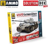 AMMO MIG 7901 How to paint WWII German winter vehicles - Mini Solution Box Effecten set