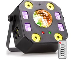 Discolamp - BeamZ LightBox5 - met laser, Jelly Ball, blacklight, stroboscoop en PAR spot