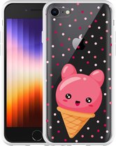 iPhone SE 2022 Hoesje Ice cone - Designed by Cazy