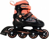 inlineskates Fuse junior polypropyleen zwart/oranje mt 34/37