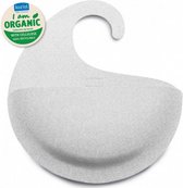 douche- en badrekje Surf XL polypropyleen wit/grijs
