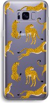 Case Company® - Samsung Galaxy S8 Plus hoesje - Luipaard - Soft Cover Telefoonhoesje - Bescherming aan alle Kanten en Schermrand