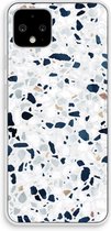 Case Company® - Google Pixel 4 hoesje - Terrazzo N°1 - Soft Cover Telefoonhoesje - Bescherming aan alle Kanten en Schermrand