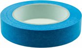 afplaktape Washi 19 mm x 50 m papier blauw