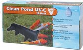 UV-C filter Clean Pond 18 watt polyetheen zwart