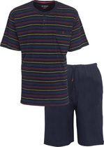 Paul Hopkins Heren Shortama Donker Blauw PHSAH2107A - Maten: S