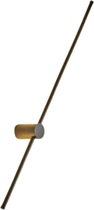 Luce wandlamp - LED - Verlichting - Moderne muurlamp - Zwart - Dimbaar - 60 cm