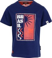 J&JOY - T-Shirt Jongen 10 Praia Dark Blue