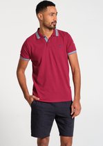 J&JOY - Poloshirt Mannen 21 Selva Sangria