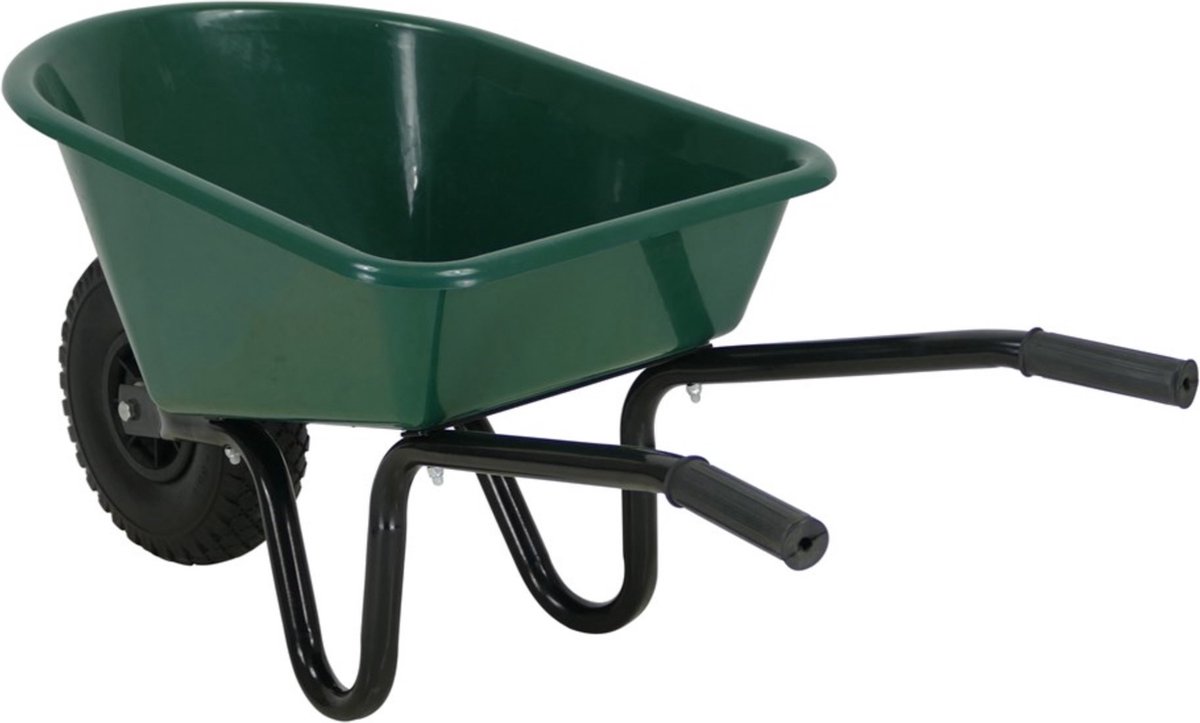 MM Eurotool Kinderkruiwagen Metaal met Kunststof Bak - Groen — afbeelding 8
