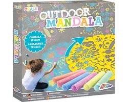 Grafix Outdoor Mandala stoepkrijt