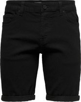 Only & Sons Broek Onsply Shorts Black Pk 2040 22022040 Black Mannen Maat - XS