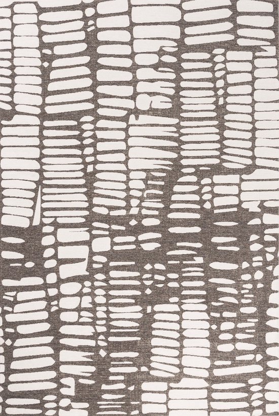 Vloerkleed Mart Visser Icxs Grey White 23 - maat 240 x 330 cm