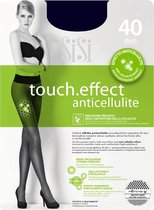 SiSi Touch effect pantys | zwart | Anti cellulitis 40 DEN panty | L