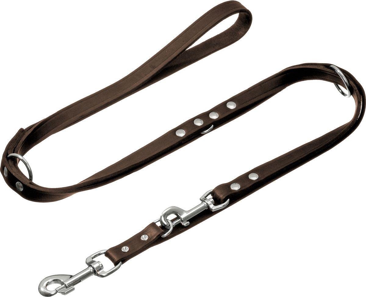Schnüffelfreunde hondenhalsband van leer I Leren halsband voor de hond - voor alle honden (XL - 46-55cm, Bruin Schnüffelfreunde hondenhalsband van leer I Leren halsband voor de hond - voor alle honden (XL - 46-55cm, Bruin