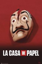 La Casa de Papel - Mask Poster 61 x 91 cm (Nieuw)