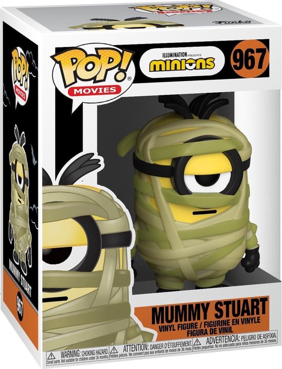Minions - Bobble Head POP N° 967 - Mummy Stuart