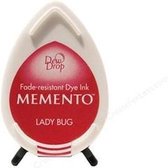 Inktkussen Memento Dew drops Lady bug (1 st)