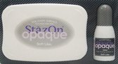 Inktkussen Stazon + Navulling, Soft lilac (1 st)