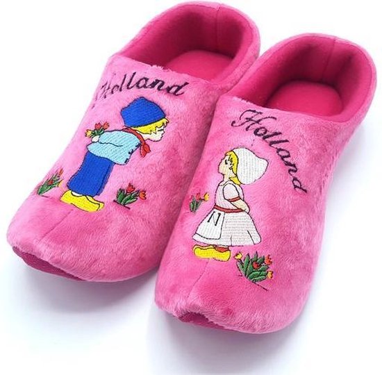 Chaussons sabot Kissing couple taille 20-24