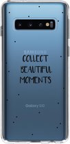 Design Backcover Samsung Galaxy S10 hoesje - Quote
