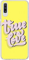 Design Backcover Samsung Galaxy A70 hoesje - True Love