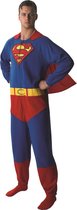 Superman Kostuum | Superman Onesie - Adult Kostuum | Maat 52-54 | Carnavalskleding | Verkleedkleding