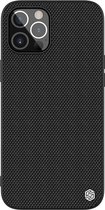 Nillkin - iPhone 12 Pro Max hoesje - Textured Case - Back Cover - Zwart