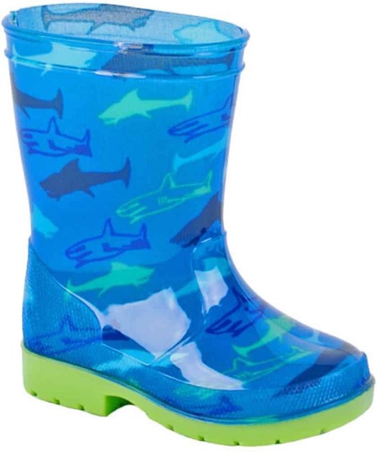 Gevavi Boots Haai kinderlaars pvc blauw 24