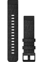 Garmin QuickFit Nylon Horlogebandje - 20mm Polsbandje - Wearablebandje - Zwart