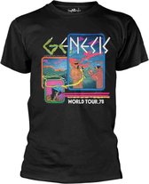 Genesis Heren Tshirt -S- Tour 78 Zwart