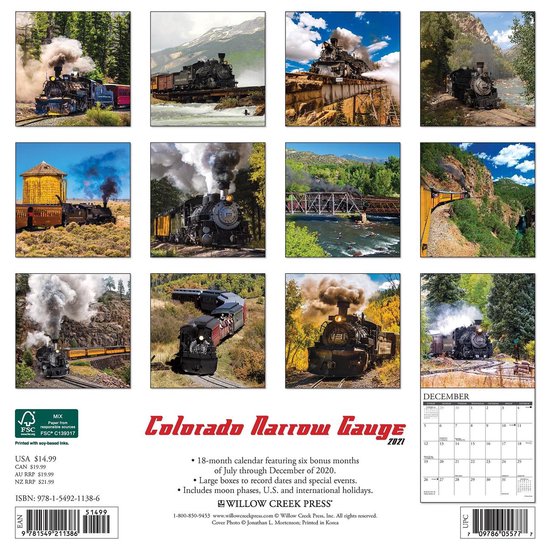 colorado-narrow-gauge-railroads-kalender-2021-bol