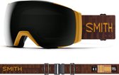 Smith I/O Mag XL goggle amber textile / chromapop sun black (met extra lens)