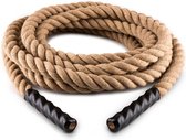 CAPITAL SPORTS Power Rope swingtouw 3,8 cm Ø , hennep ,  cardiotraining, Cross-Training en klimtouw in één
