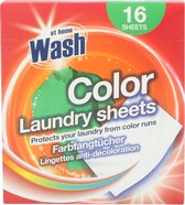 At Home Wash - Kleurdoekjes - Gekleurde Was - 12 Wasbeurten
