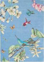Wedgwood - Hummingbird Blue 37808 Vloerkleed - 170x240 cm - Rechthoekig - Laagpolig Tapijt - Klassiek - Meerkleurig